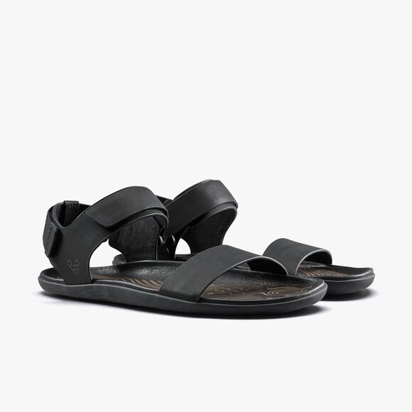 Vivobarefoot Womens Sensus Yin Sandal in Obsidian - Picture 10 of 13